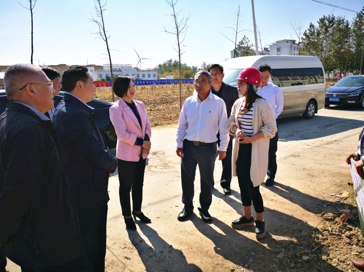 凯发k8集团党委副书记孙苹带队赴泗洪调研推进挂钩帮扶工作